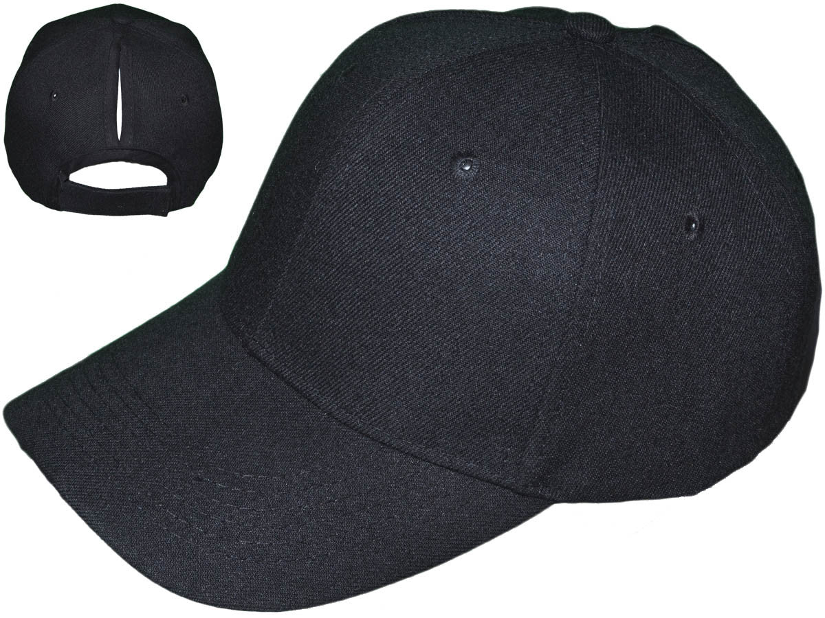 Ponytail Baseball Hats "Sounds Like Bullshit to Me" - Caps Structured 6 Panel Mid Profile Women Fashion Messy High Bun