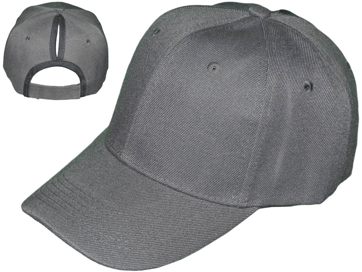 Ponytail Baseball Hats "Sounds Like Bullshit to Me" - Caps Structured 6 Panel Mid Profile Women Fashion Messy High Bun