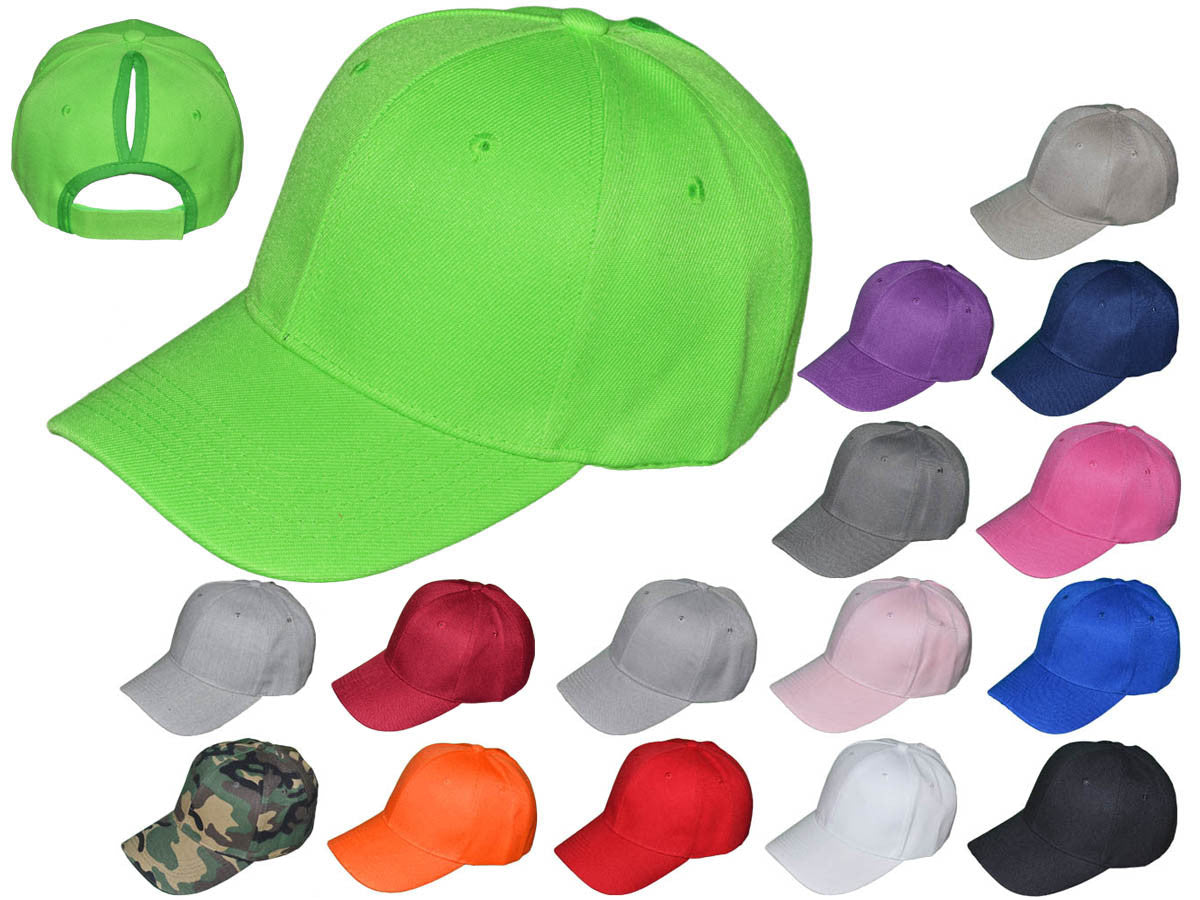Ponytail Baseball Hats "Sounds Like Bullshit to Me" - Caps Structured 6 Panel Mid Profile Women Fashion Messy High Bun