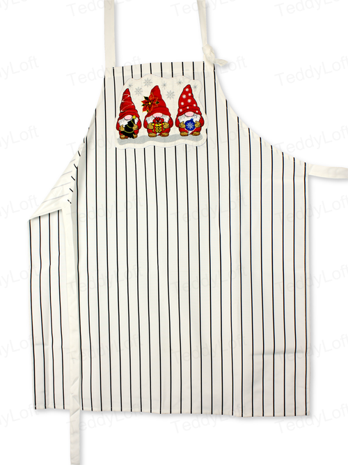 Apron with 3 gnomes