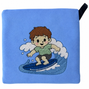 Surfing Boy Embroidery