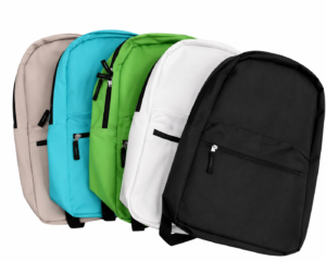 17-Inch Lightweight Polyester Backpack | School, Travel & Everyday Bookbag with Organizer Pocket
