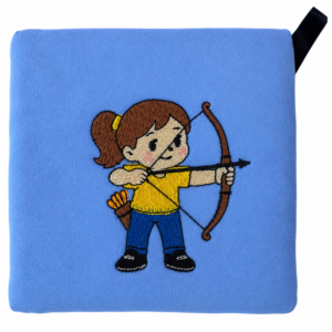 Girl Archer Embroidery
