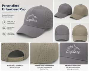 Personalized Embroidered Cap